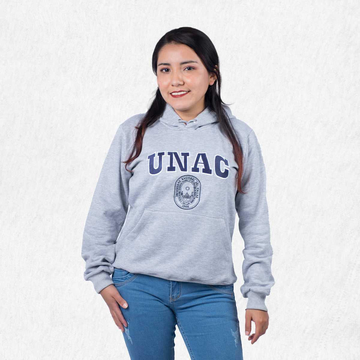 Polera Unac clásica gris