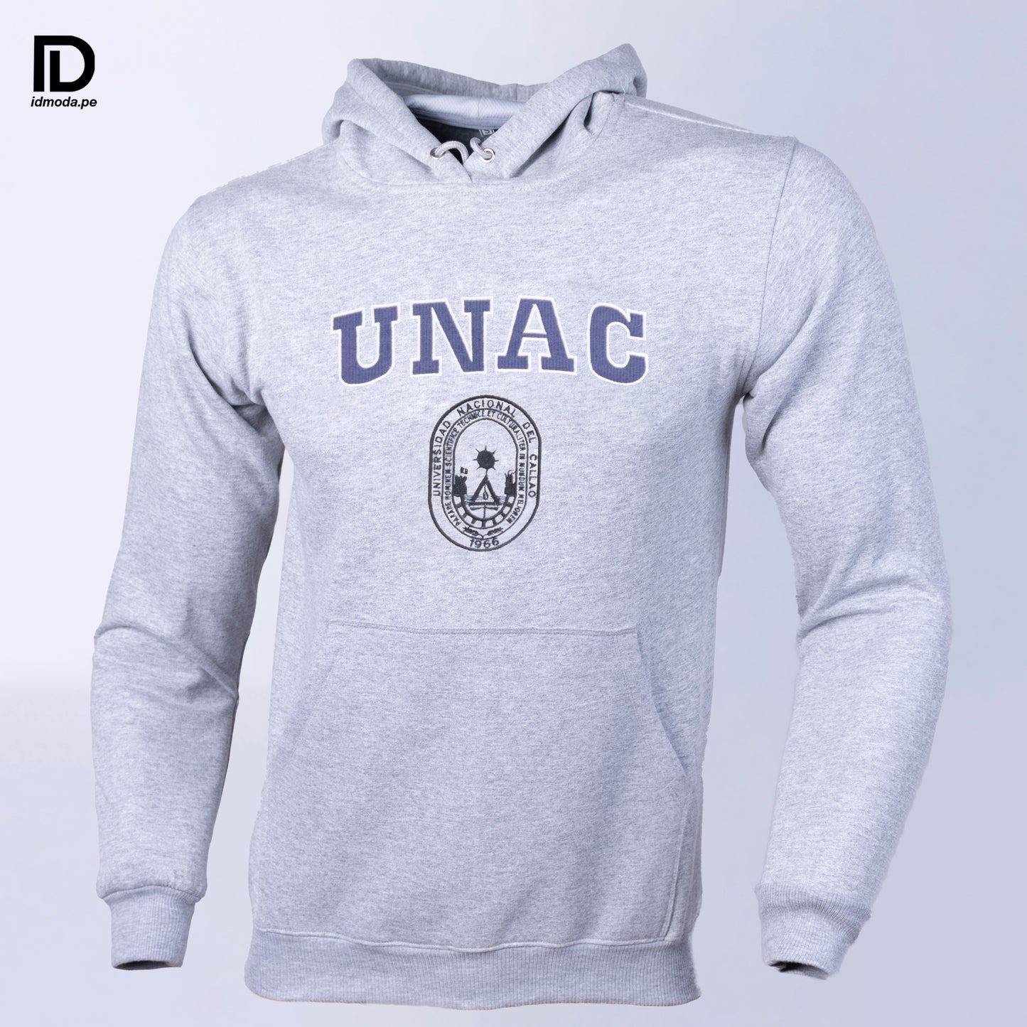 Polera Unac clásica gris