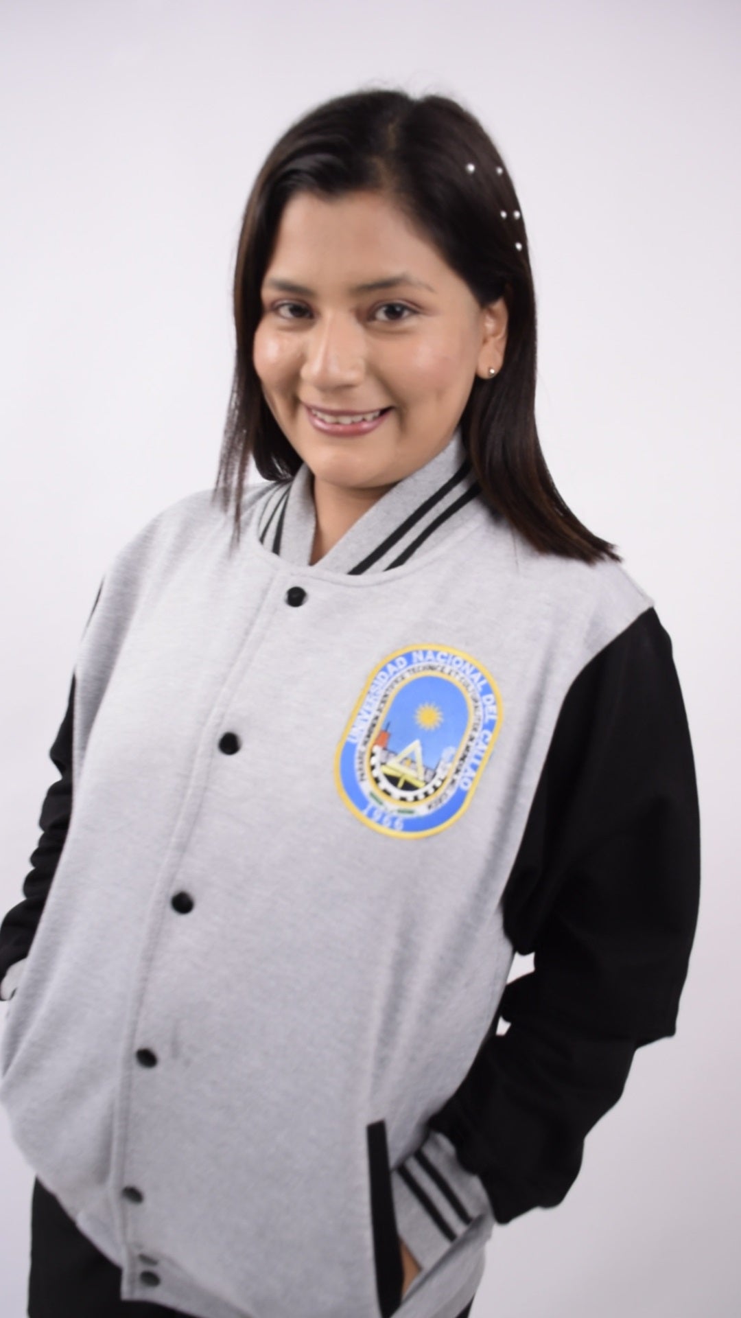 Chaqueta UNAC estilo americano